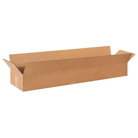 42 in x 11 in x 6 in Shipping Box, Kraft, Corrugate, Single Wall, 32 ECT