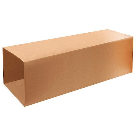16 1/2 in x 16 1/2 in x 40 in Shipping Box, Kraft, Corrugate, Single Wall, 32 ECT
