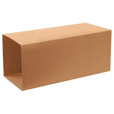24 1/2 in x 24 1/2 in x 40 in Shipping Box, Kraft, Corrugate, Single Wall, 32 ECT
