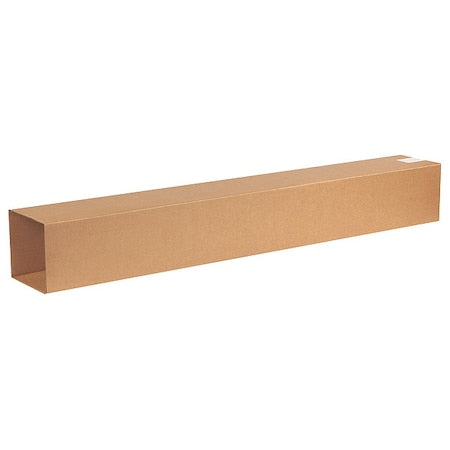 6 in x 6 in x 48 in Shipping Box, Kraft, Corrugate, Single Wall, 32 ECT