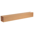 6 1/2 in x 6 1/2 in x 48 in Shipping Box, Kraft, Corrugate, Single Wall, 32 ECT