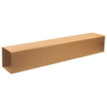 8-1/2 in x 8-1/2 in x 48 in Shipping Box, Kraft, Corrugate, Single Wall, 32 ECT