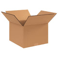 12 in x 10 in x 10 in Shipping Box, Kraft, Corrugate, Double Wall, 48 ECT
