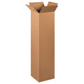 12 in x 12 in x 48 in Shipping Box, Kraft, Corrugate, Double Wall, 48 ECT