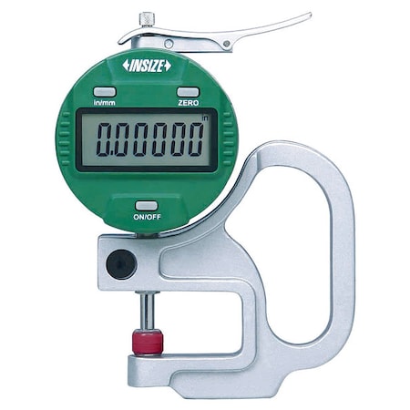 Digital Thickness Gauge, Acc +/-0.0002 in