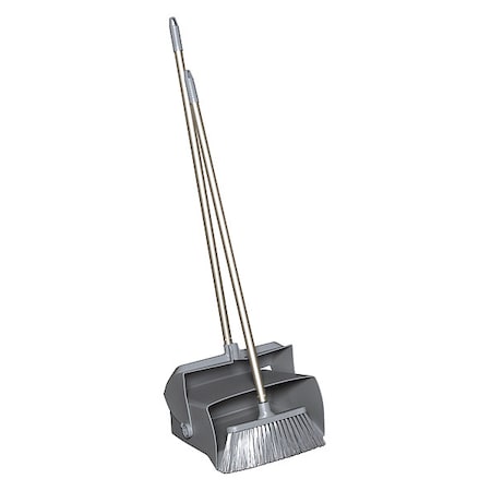 Lobby Broom and Dust Pan, 37 in Handle L