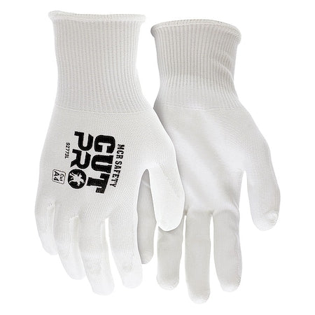 Cut-Resistant Gloves, Cut Level A4 , Dipped , Polyurethane , Smooth , 2XL 12 PK