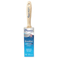 1-1/2" Flat Sash Soft, Polyester Bristle, Paint Brush, Hardwood Handle