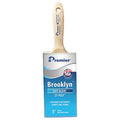 3" Flat Sash Soft, Polyester Bristle, Paint Brush, Hardwood Handle