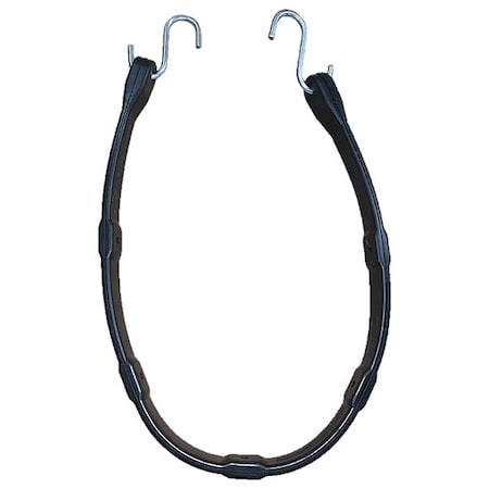 S-Hook, 3/4" W, Black