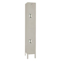 Wardrobe Locker, 12 in W, 15 in D, 78 in H, (1) Wide, (2) Tier