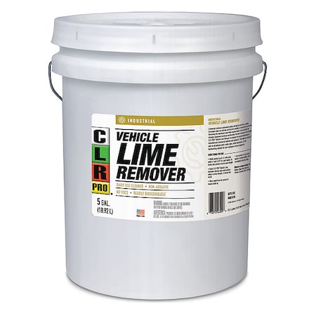 Vehicle Lime Remover, 5 gal, Jug