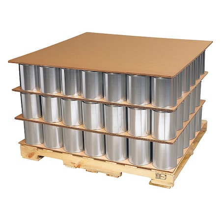 Triple Wall Corrugated Sheets, 48" x 48", Kraft