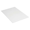 Plastic Corrugated Sheets, 18" x 24", White