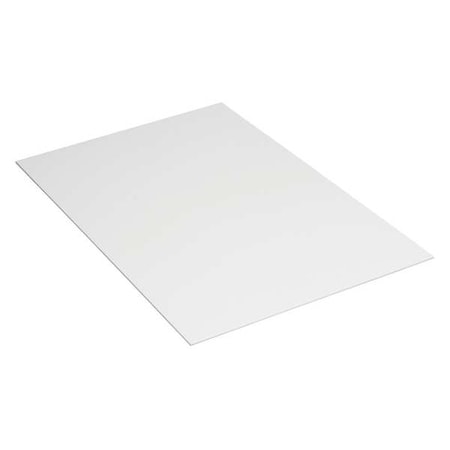 Plastic Corrugated Sheets, 18" x 24", White