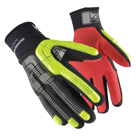 Mechanics Gloves, Cut Level A6 , 2XL 1 PR