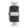 Straight Blade Receptacle, 5-15R, 15 A, 120/125V AC, 2 Pole, 3 Wire, Flush Mount, Grounded