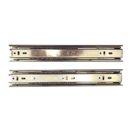Drawer Slide, Bearing, 23 3/4 in Ext L