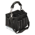 Tool Bag, Black, Polyester, 42 Pockets
