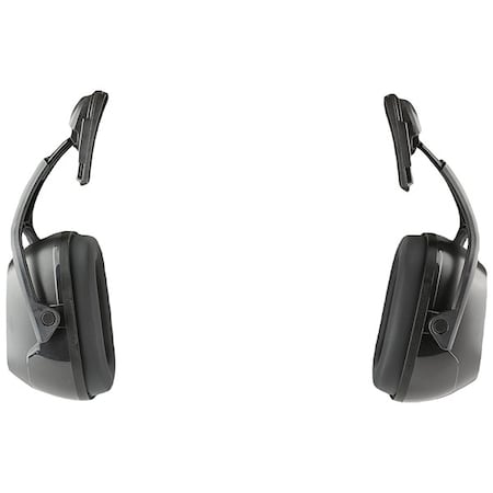 VeriShield Hard Hat Mounted Electronic Ear Muffs, 27 dB NRR, Electrically Insulated