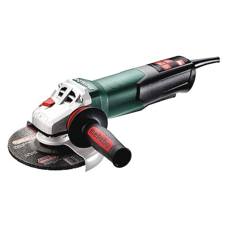Angle Grinder, 6 in Dia, 10,000 RPM, 12A