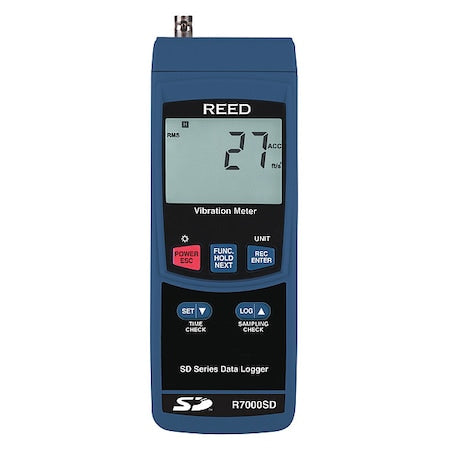Vibration Meter, +/-5%Acc, LCD