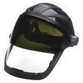 Face Shield, Clear Visor, Polycarbonate, Ratchet Suspension, Anti-Fog Lens