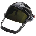 Face Shield, Clear Visor, 9 in Height, Not Applicable Suspension, Anti-Fog Lens