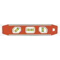Torpedo Level, 9" L, 3 Vials
