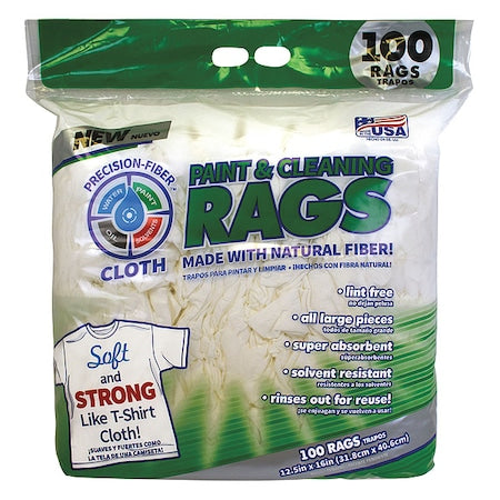 Dry Wipe, General Purpose, White, PK250