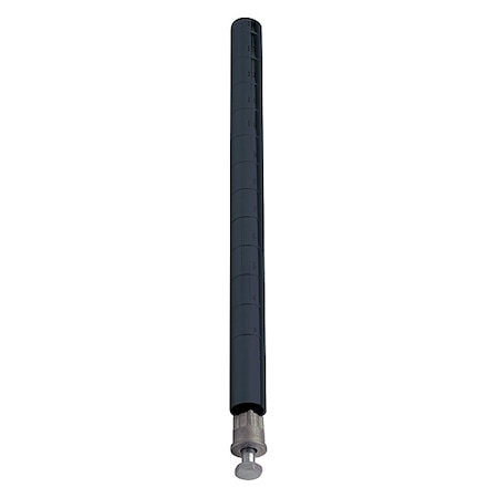 Wire Shlf Pst, 6 inx1 in, Quick-Adjust