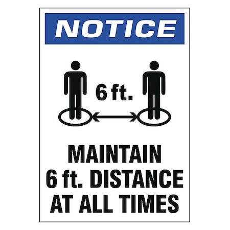 Adhesive Safety Sign, N503-107-V
