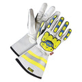 Cut-Resistant Leather Gloves, Cut Level A5 , L 1 PR