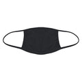 Reusable Face Mask, 3-Ply, None, Black, Universal, 10 PK