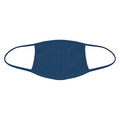 Reusable Face Mask, 3-Ply, None, Navy, Universal, 10 PK