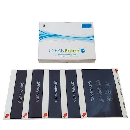 Mattress Repair Patch, Blue, 3.5" L, PK5