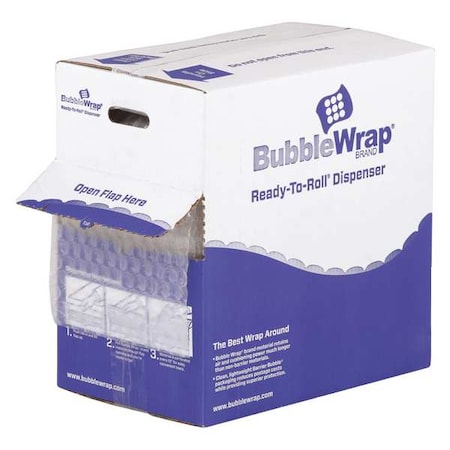BubbleRollDispenserPack, 3/16in, Clear