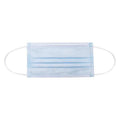 Healthcare Face Mask, Surgical, Level 1, Metal Nose Clip, Dual Headstrap, Flat-Fold, Blue, PK50
