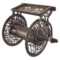 Garden Hose Reel, Wall Mount, Aluminum