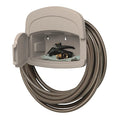 Garden Hose Hanger, Resin, 6 in W, Taupe