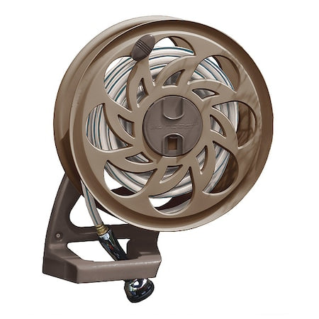Garden Hose Reel, Wall Mount, 15 in, Resin