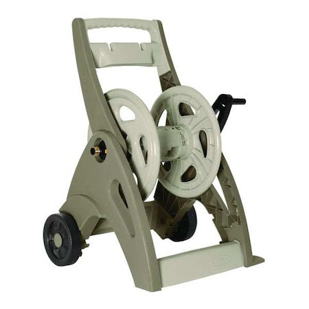 Garden Hose Reel, Cart, 15 in, Resin