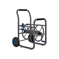 Garden Hose Reel, Cart, 18 in, Steel 200ft