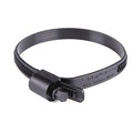 Worm Gear Hose Clamp, Plastic, Hex, PK10