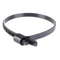 Worm Gear Hose Clamp, Plastic, Hex, PK10