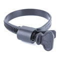 Worm Gear Hose Clamp, Plastic, Hex, PK10