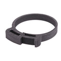 Snap-Hose Clamp, Black, 2.11"Max ID, PK25