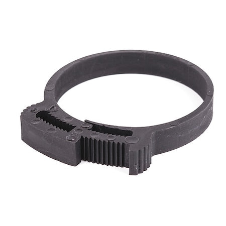Snap-Hose Clamp, Black, 2.11"Max ID, PK25