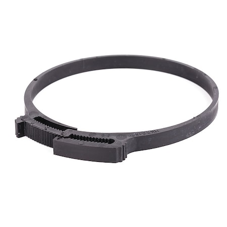Hose Clamp, Black, 0.335" W, PK10