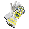 Cut-Resistant Leather Gloves, Cut Level A5 , XL 1 PR